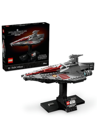 LEGO® Star Wars™ Acclamator Sınıfı Hücum Gemisi 75404 - Star Wars Seven Yetişkinler için Koleksiyonluk Yaratıcı Model Yapım Seti (450P) LEGO® Star Wars™ Acclamator Sınıfı Hücum Gemisi 75404 - Star Wars Seven Yetişkinler için Koleksiyonluk Yaratıcı Model Yapım Seti (450P)