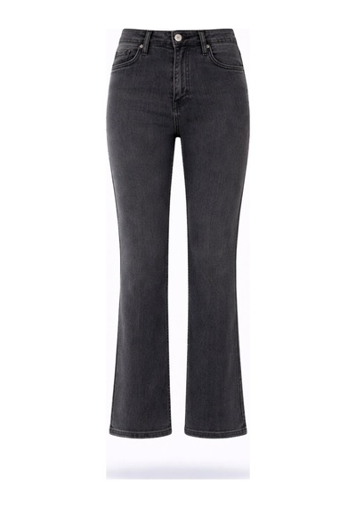 5in1Canpolat Antrasit Full Likra Toparlayan Flare Jean 7578 Antrasit