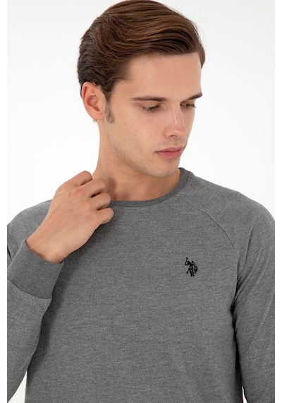 U.s. Polo Assn. Erkek Antrasit Melanj Sweatshirt 50295159-vr081 Antrasit Melanj U.s. Polo Assn. Erkek Antrasit Melanj Sweatshirt 50295159-vr081 Antrasit Melanj