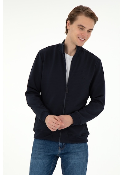 U.s. Polo Assn. Erkek Lacivert Hırka Örme 50290747-vr033 Lacivert