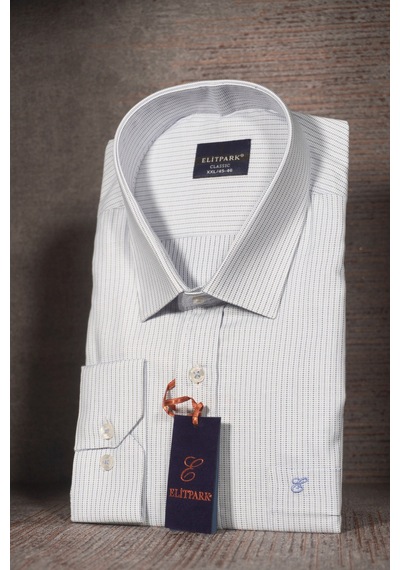 Elitpark Classic Fine Pattern Açık Mavi Uzun Kollu Pamuklu Cepli Rahat Kalıp Premium Erkek Gömlek Elitpark Classic Fine Pattern Açık Mavi Uzun Kollu Pamuklu Cepli Rahat Kalıp Premium Erkek Gömlek