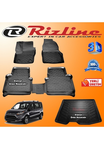 Connect 3D Paspas + Bagaj Havuzu 2014-2020 Arası Set Rizline N11.5611