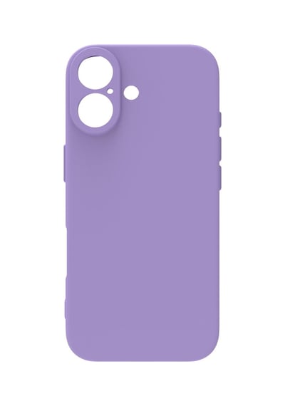 iPhone Uyumlu 17 Kılıf Kamera Korumalı Silikon Rubber Arka Kapak Lila