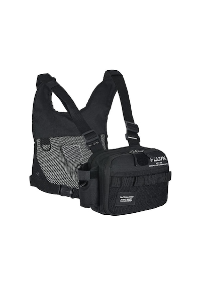 Fujin Tactical Vest Black Balıkçı Çantası