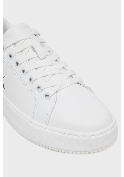 Calvin Klein Bayan Ayakkabı Yw0yw01846 01w Beyaz-siyah Beyaz-siyah