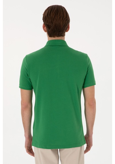 U.S. Polo Assn. Us. Polo Assn. Erkek Tişört 50297984-vr054 Yeşil