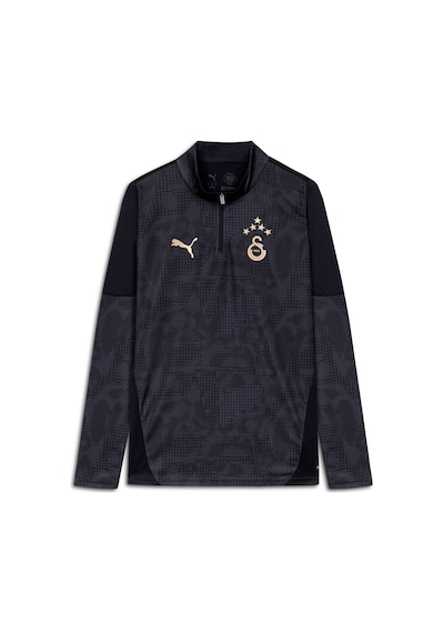 Puma Galatasaray Erkek Antrenman Fermuarlı Üst 782887 10 SIYAH
