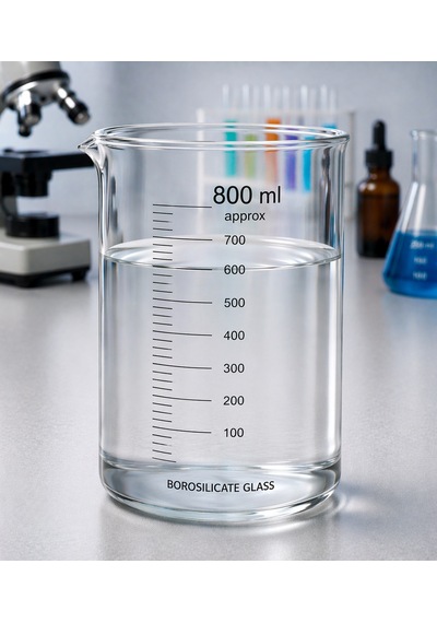 Beher Cam Dereceli 800ml 1 Adet
