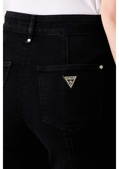 Guess New Faye Chino Jean W5ra0pd4pz1 Kadın Kot Pantolon W5ra0p D4pz1 Cbl1 Siyah