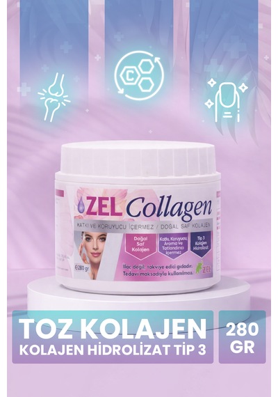 Zel Tip 3 Hidrolize Toz Kolajen 280 G