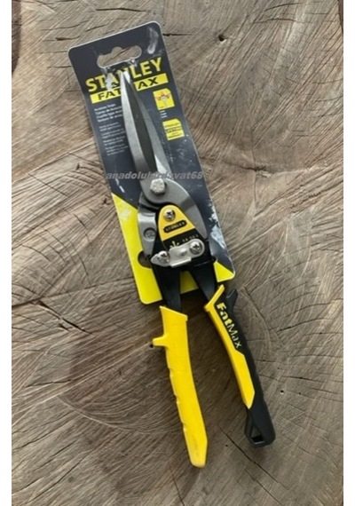 Stanlet Uzun Sac Kesme Makası 30cm Kaportacı Makası Köşebent Makası