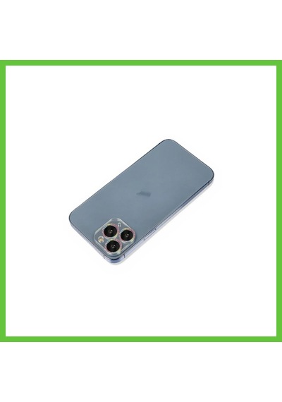 Bezos İphone 11 Pro Uyumlu Shine Kamera Lens Koruma Cam - Rainbow Dmc