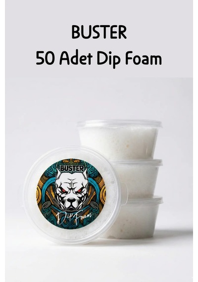 Buster Clean Cup Tattoo İğne Temizleme Süngeri- Kalıntı Bırakmayan Özel Sünger 50 Adet