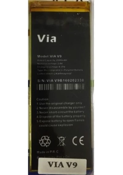 Casper Via V9 Batarya Pil 2500Mah