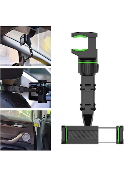 360 Derece Dönebilen Ayna Geçmeli Telefon Tutacağı / Syte180