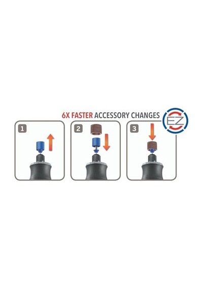 Zımparalama Mandreni Ve Bandı, 3.2 Mm Çapında