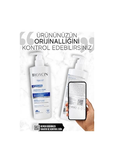 Bioxcin Atocare Atopiye Eğilimli Ciltler için Onarıcı Krem 500 ML