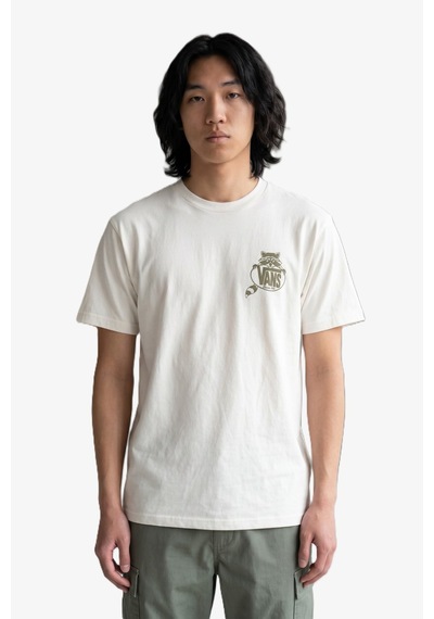 Vans Trashy Ss Tee Erkek Beyaz T-shirt - Vn000x1e