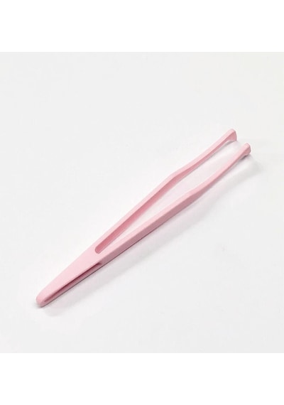 Koodmax Hassas Elektronik Ve El Sanatları Tamir Cımbızı Sert Plastik 11.5cm Dirsek Cımbız Pembe