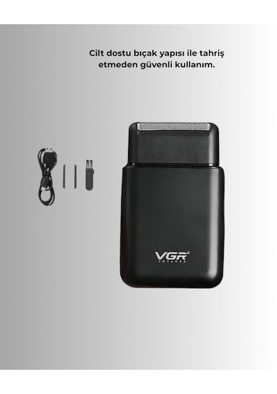 Usb - 709 - Şarjlı Erkek Tıraş Makinesi Cilt Dostu Ve - Dpmıx-hb - Kompakt Tasarım