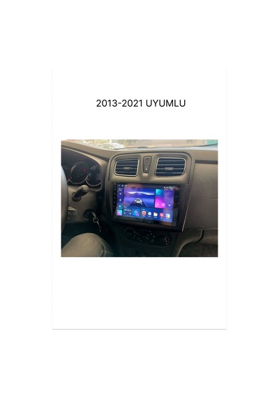 Snp Serisi Renault Clio Symbol 2013 - 2021 Uyumlu 4-64gb Hafıza Multimedya Sistemi Ve Geri Görüş Kamerası 9"