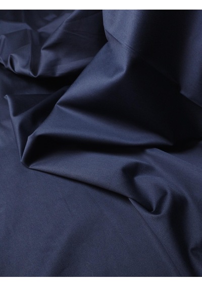 Lacivert Pamuk Saten Kumaş En 140 Cm X Boy 250 Cm -10671 Lacivert