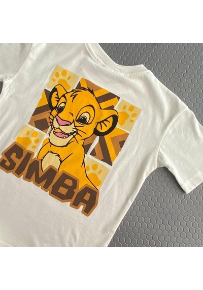Simbaa Tişört + Şort Takımı 1-6 Yaş-193 Beyaz