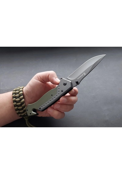 Knivox Browning Da-166 Haki Kurtarma Kamp Çakısı Çok Renkli