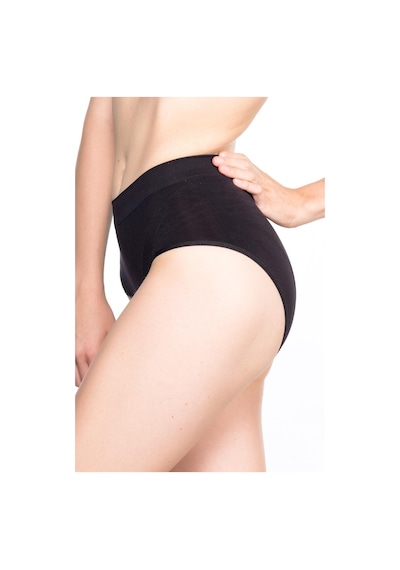 Siyah Mı Emay 7025 Düşük Bel Slip Korse Siyah