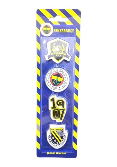 Fenerbahçe Lisanslı Silgi Seti 4lü