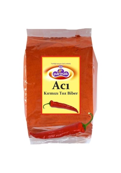 Parmak Kırmızı Acı Toz Biber 250 G