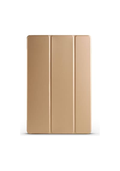 Galaxy Tab S9 Fe Plus Uyumlu Zore Smart Cover Standlı 1-1 Kılıf-gold Tablet Kılıfı