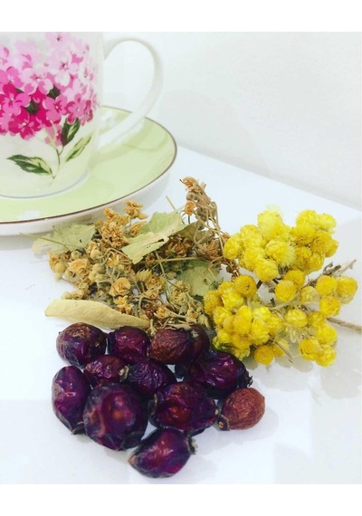 Tilya Kürü - Ihlamur(30 G),Altınotu(20 G),Kuşburnu(150 G)