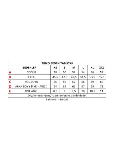 Balins Kadın Damla Muline Triko - Pembe Pembe Hardal