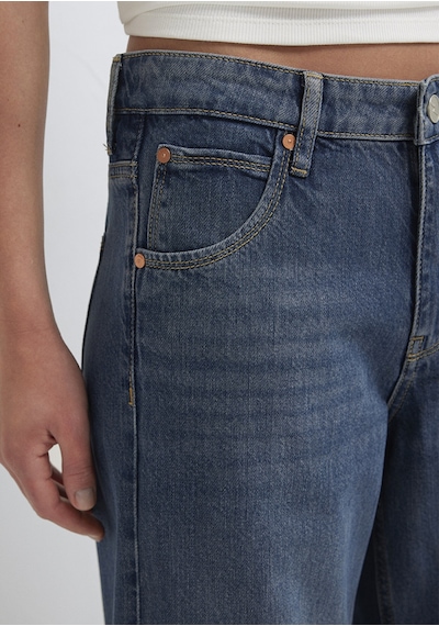 Mavi - Siena Iconic Puslu Koyu Mavi Jean Pantolon 1010763-a3778