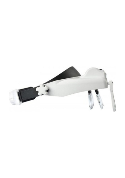 3 Led Lambalı Şapka Tıp Büyüteç 3lensli