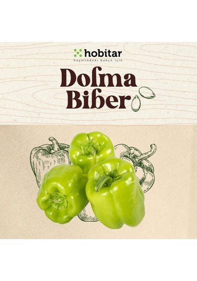 Hobitar Acı Tatlı Biber Aşkı Sebze Tohumu Paketi - 4 Çeşit Biber Tohumu
