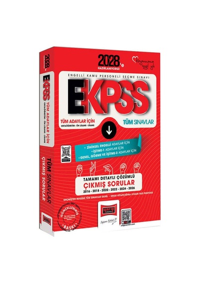 Yargı 2028 Ekpss Tüm Adaylar Tüm Sınavlar Çıkmış Sorular Son 10 Yıl Çözümlü