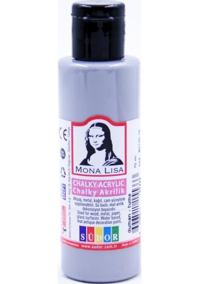 Mona Lisa Akrilik Boya Chalky 70 Ml Duman Füme Sd170-10 Çok Renkli