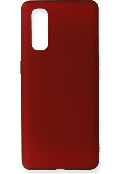 Newface Oppo Find X2 Kılıf First Silikon Semeglbl - 35 - Bordo