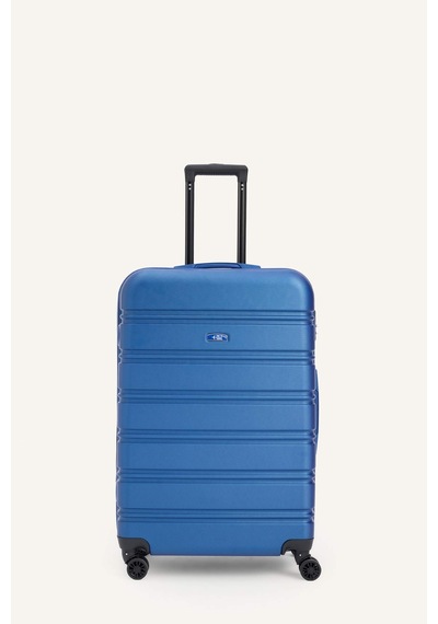 Defacto Unisex Sert Kapaklı Büyük Boy Valiz H2485axnsbe691 Mavi-be691