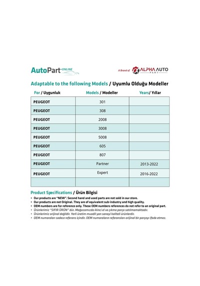 Citroen C3 Picasso,c4,c4 Picasso,c4 B7 Ds4 İçin Vites Topuzu Diğer