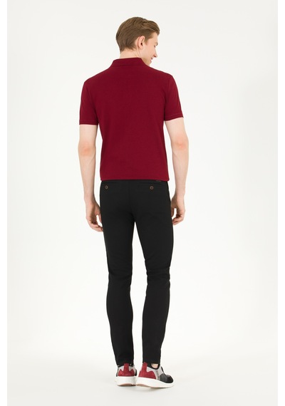 U.S. Polo Assn. U S Polo Assn Yandan Cepli Siyah Erkek Pantolon 1600639 001
