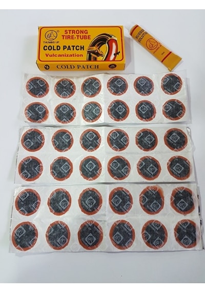 Lastik Tamir Yama Seti 36 Lı Güçlü (Soğuk) Lastik Yaması Thups Up