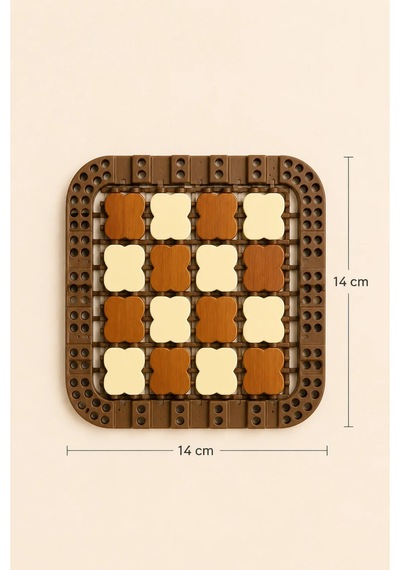 Ahşap 3'lü Nihale 14x14 Cm - 902813363 Diğer