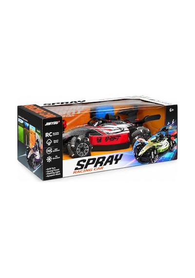 Spray Stunt F1 Uzaktan Kumandalı Drift 360 Dönebilen Işıklı Kırm Çok Renkli