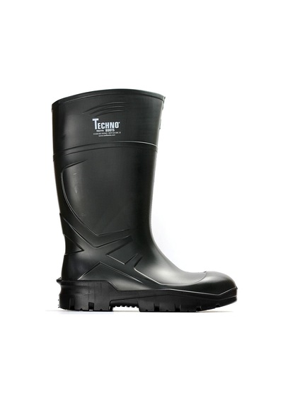 Techno Boots Çelik Burun Korumalı Iş Çizmesi-Yeşil Tbcelıklıyesıl