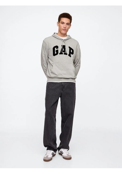 Gap 868453008 V-frch Ft Heritage Logo Po Erkek Eşofman Üstü Gri