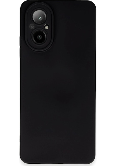 Newface - 330 - Realme 12 Lite Kılıf Nano İçi Kadife Silikon - Edntrend - - Siyah Sıyah