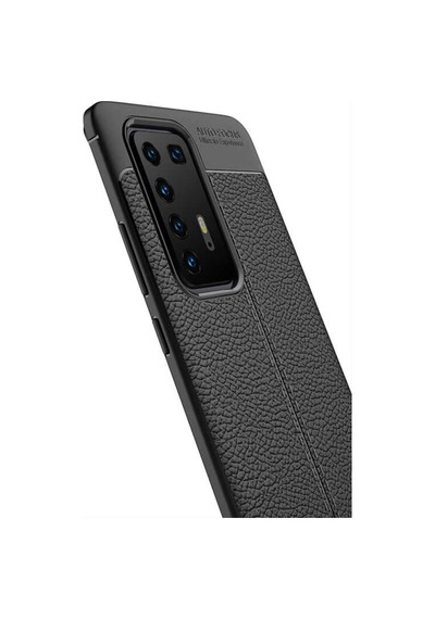 Huawei P40 Pro Kilif Deri Tarzi Niss Silikon Case 429492507